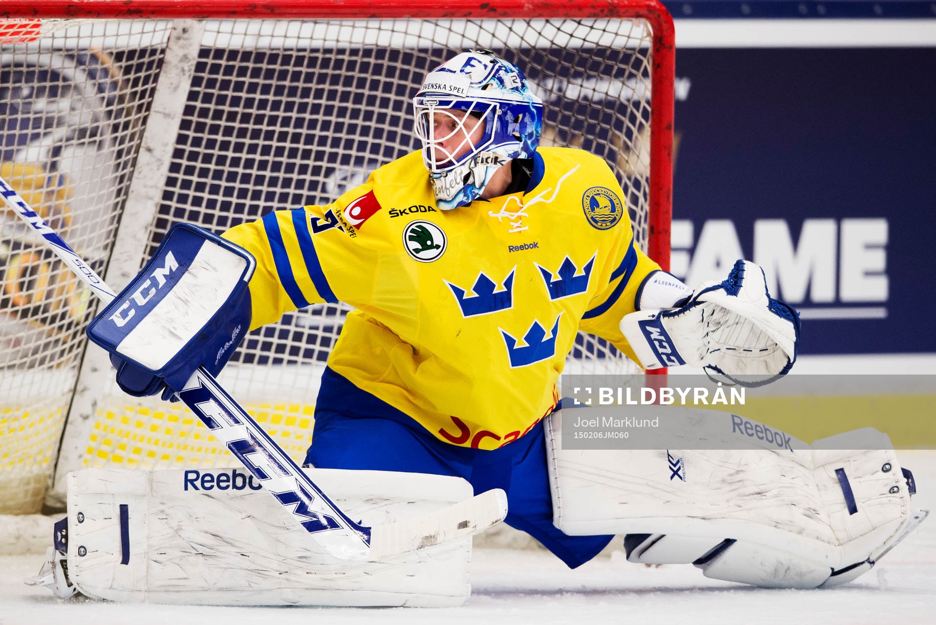 Sveriges målvakt Oscar Alsenfelt