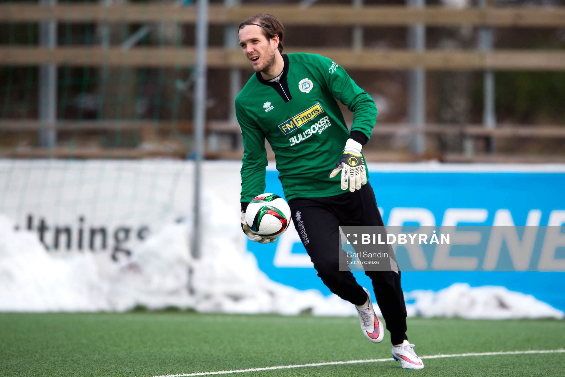 Utsiktens målvakt Axel Wibrån