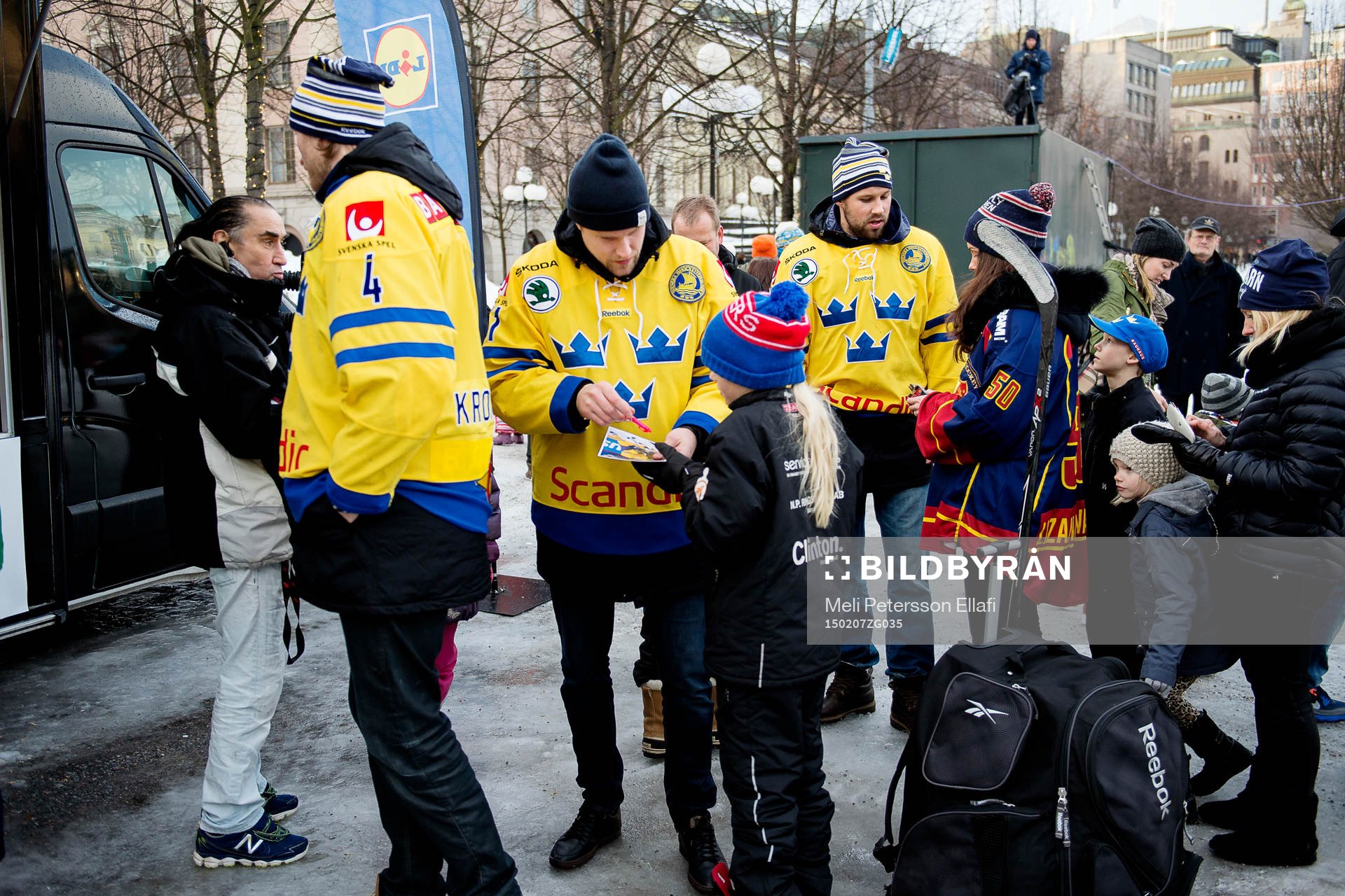 Staffan Kronwall, Jonas Ahnelöv och Dick Axelsson