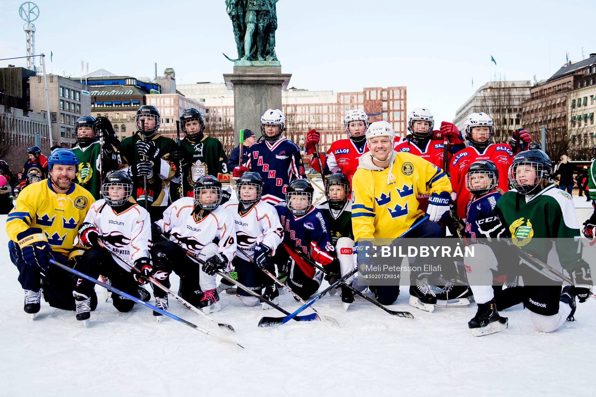 Mats Sundin, Mattias Norström och alla hockeyskolans