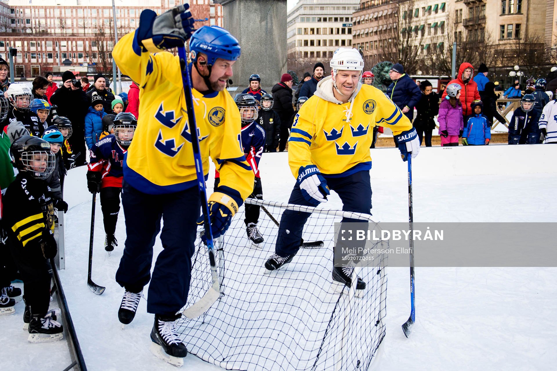 Mats Sundin och Mattias Norström