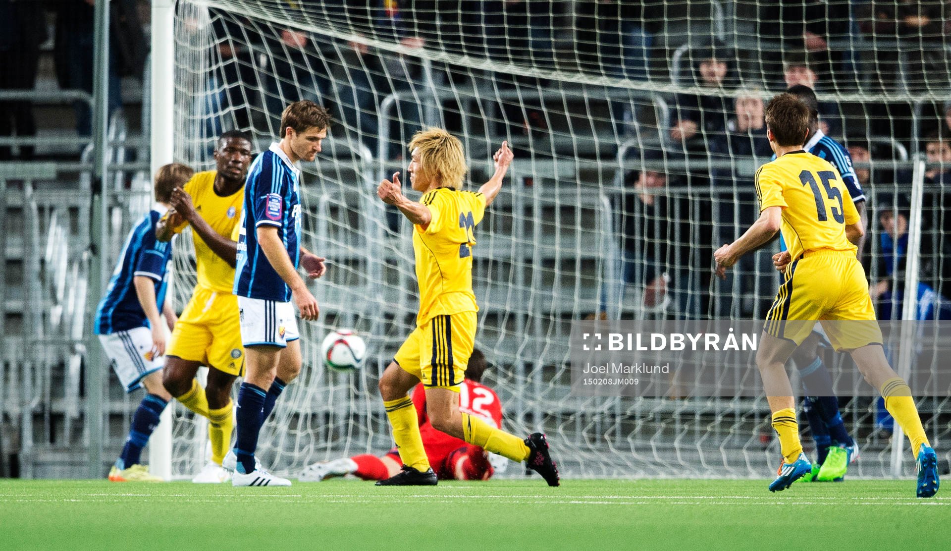 Helsingfors Masato Fukui jublar