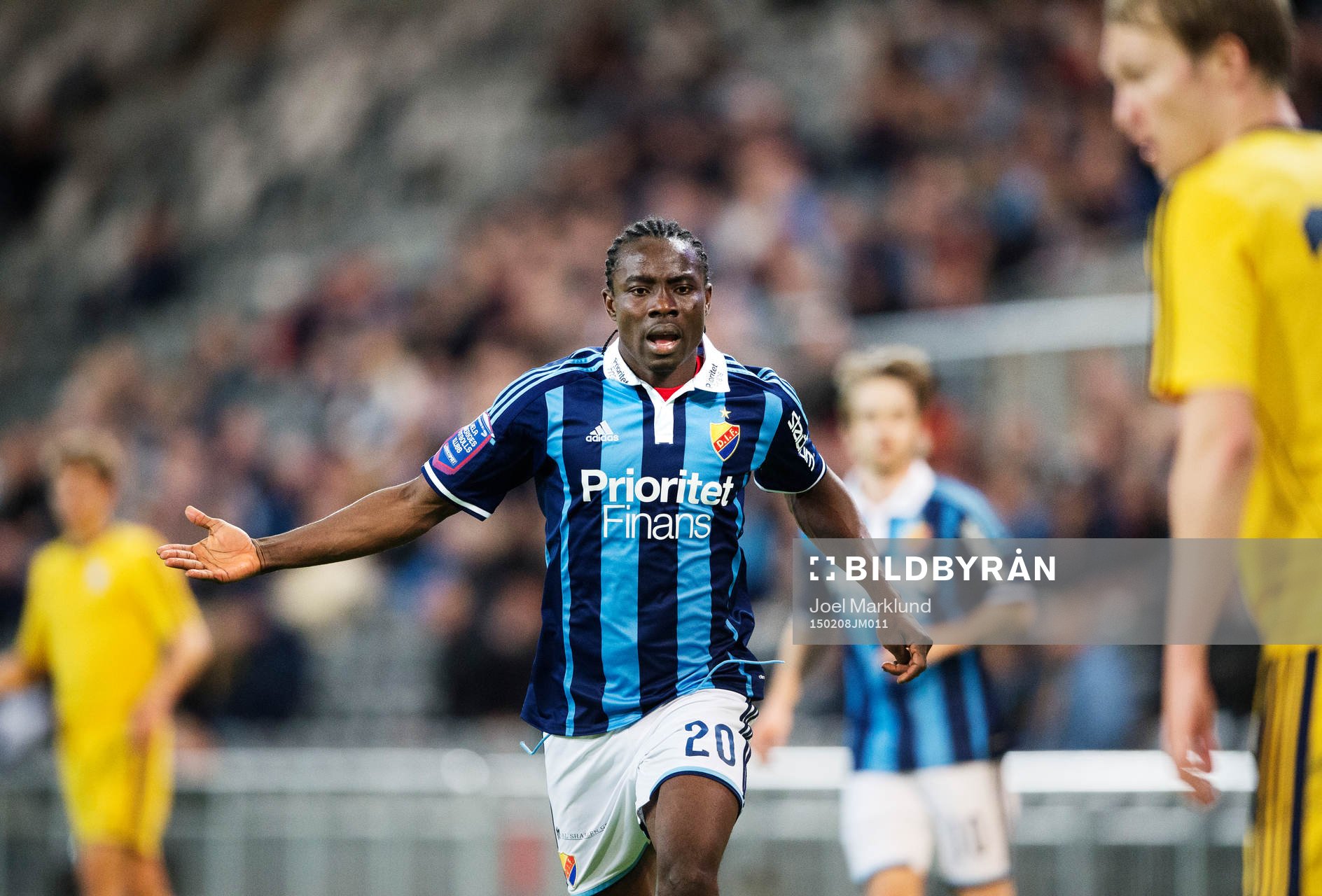 Djurgårdens Sam Johnson