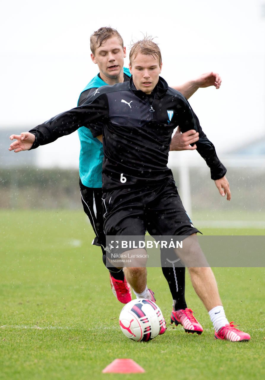 Malmös Oscar Lewicki och Erik Andersson