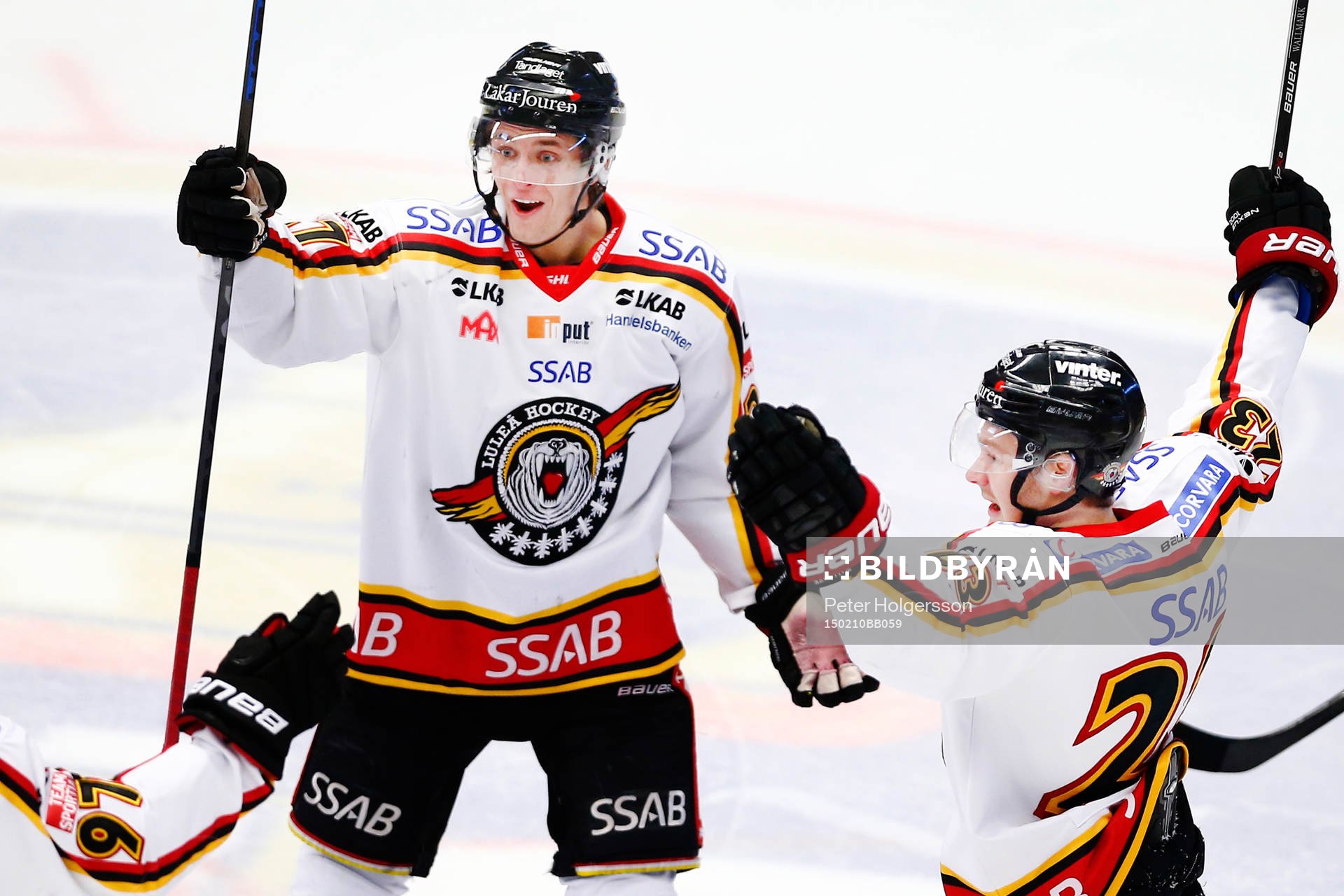 Luleås Daniel Zaar jublar