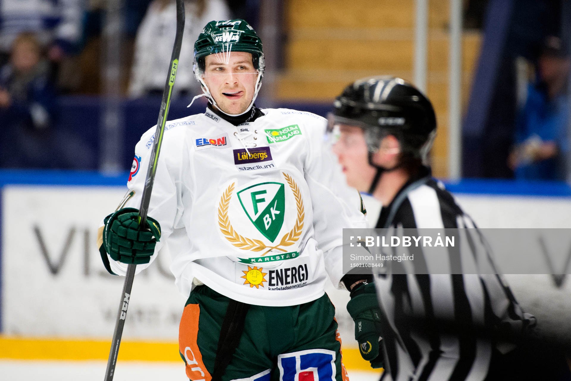 Färjestads Tero Koskiranta jublar