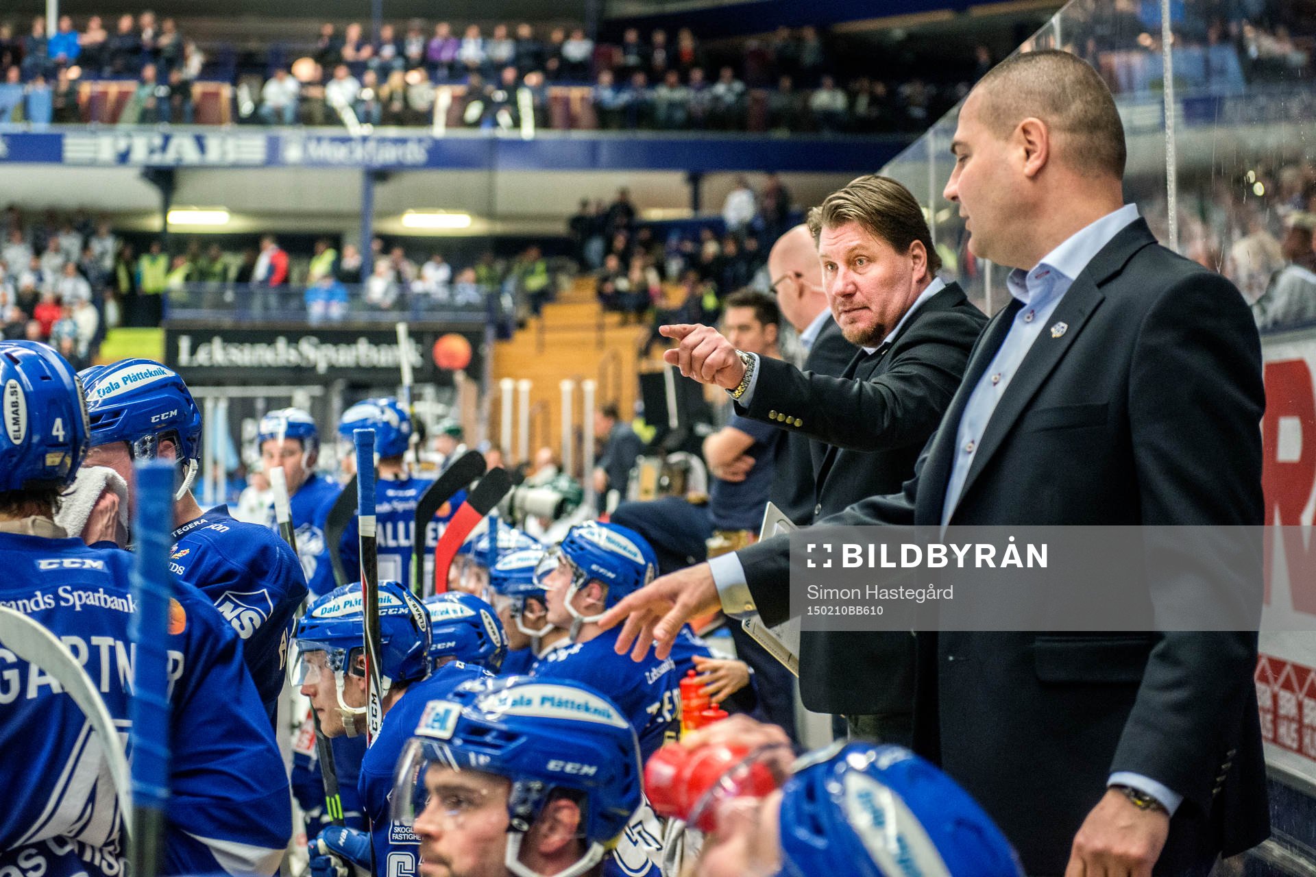 Leksands Huvudtränare Andreas Appelgren