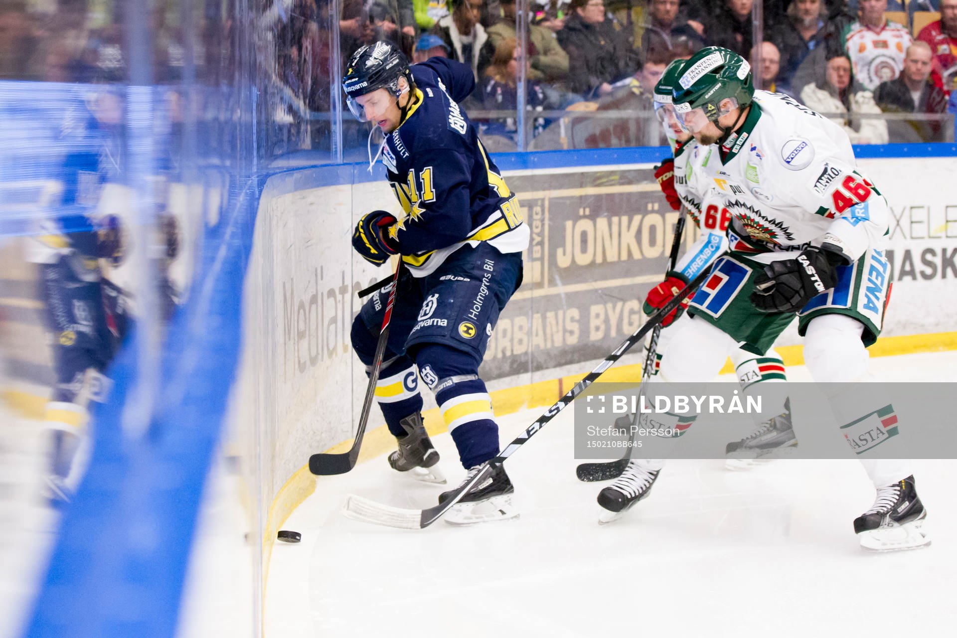 s Calle Ridderwall mot Frölundas Christoffer Persson