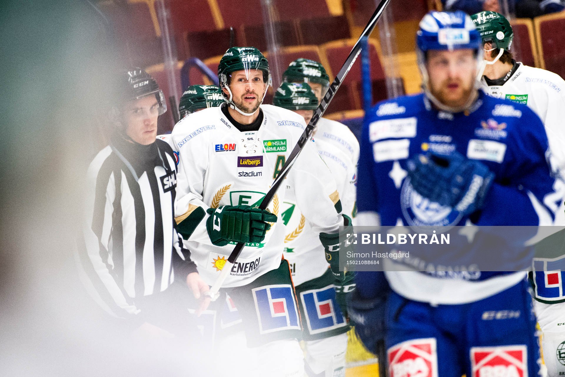 Färjestads Rickard Wallin jublar