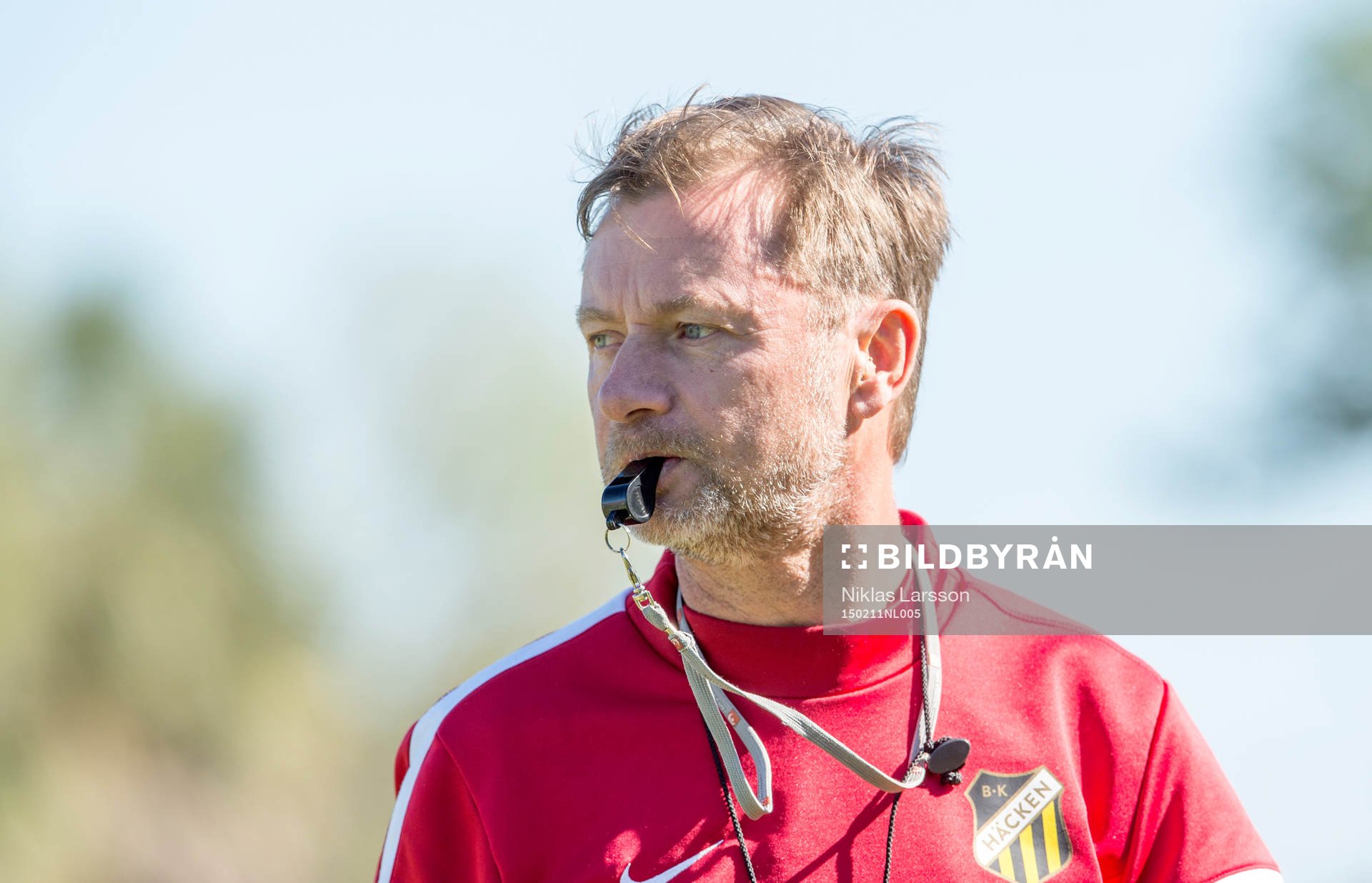 Häckens tränare Peter Gerhardsson