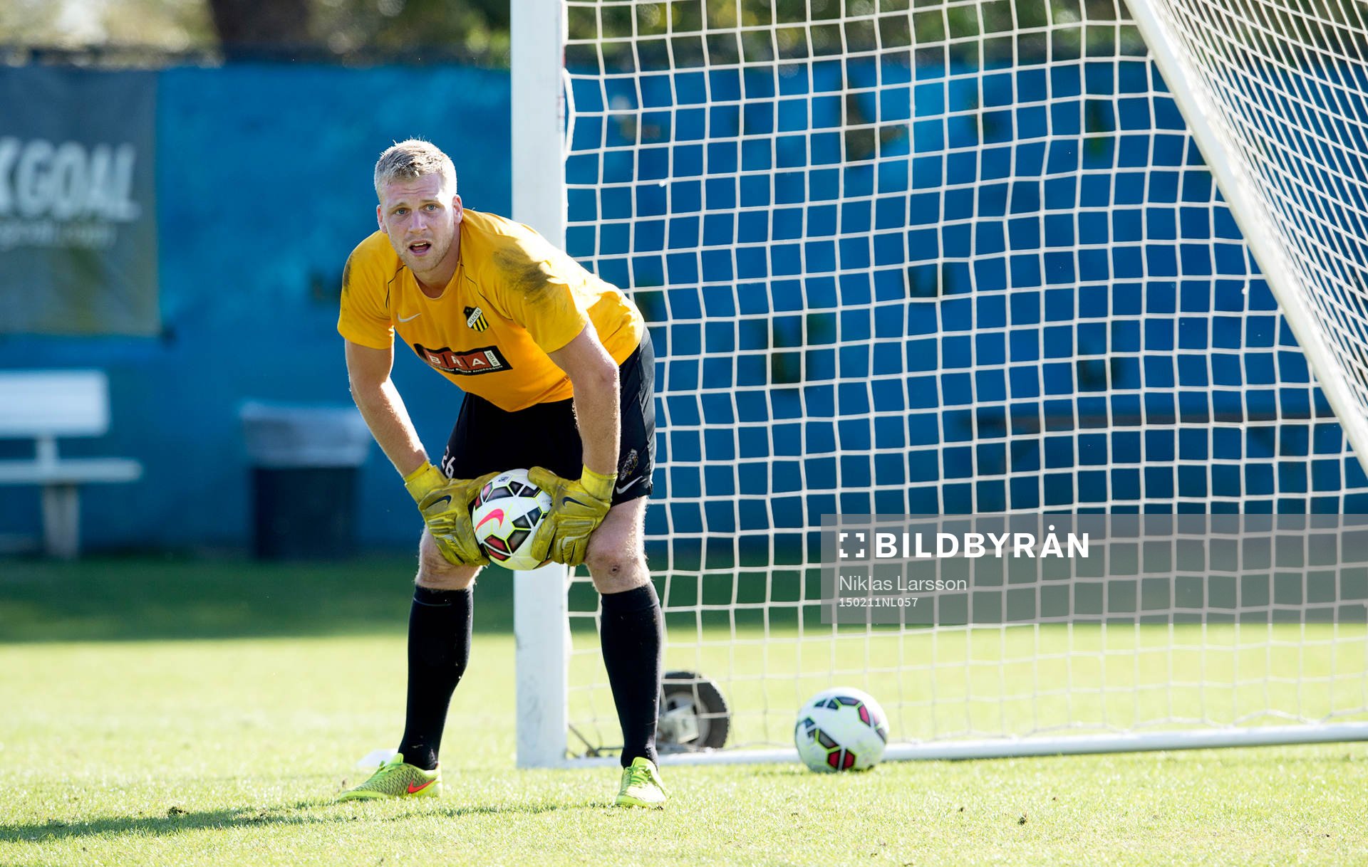Häckens målvakt Peter Abrahamsson