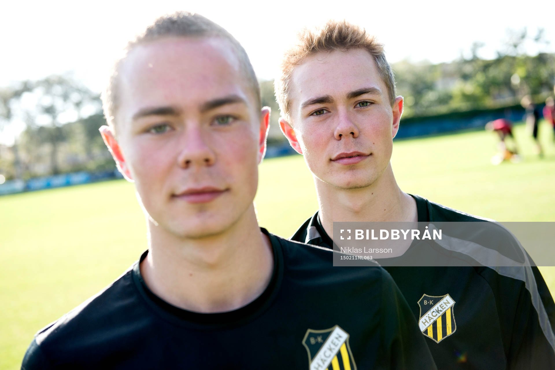 Häckens Adam Andersson och Joel Andersson