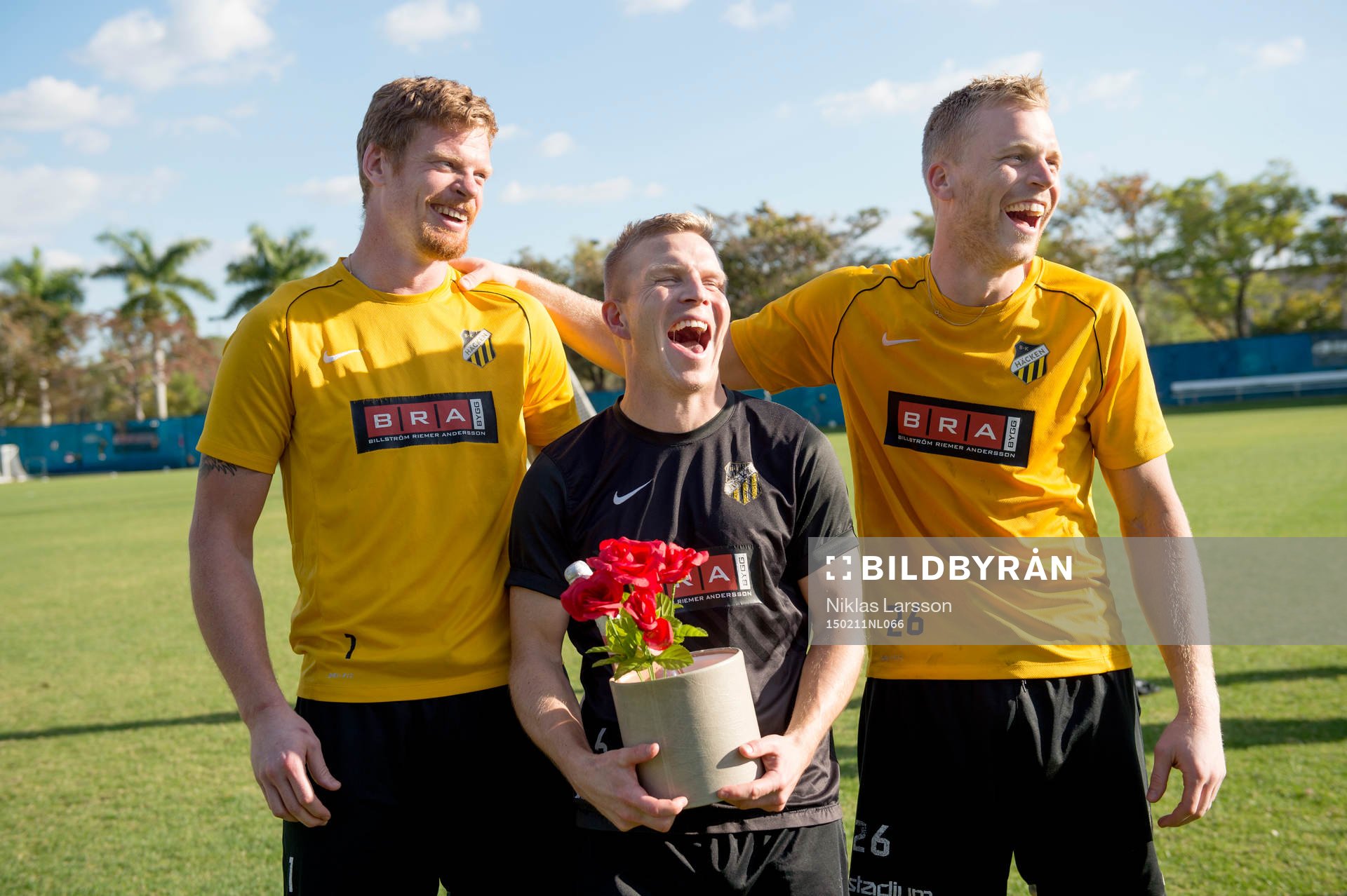 Häckens målvakt Christoffer Källqvist, David Marek