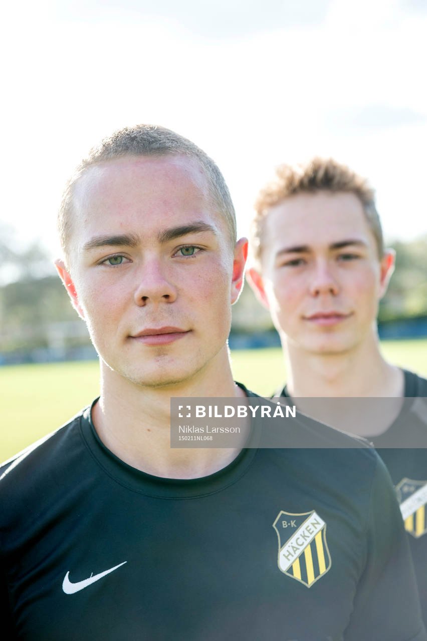 Häckens Adam Andersson och Joel Andersson