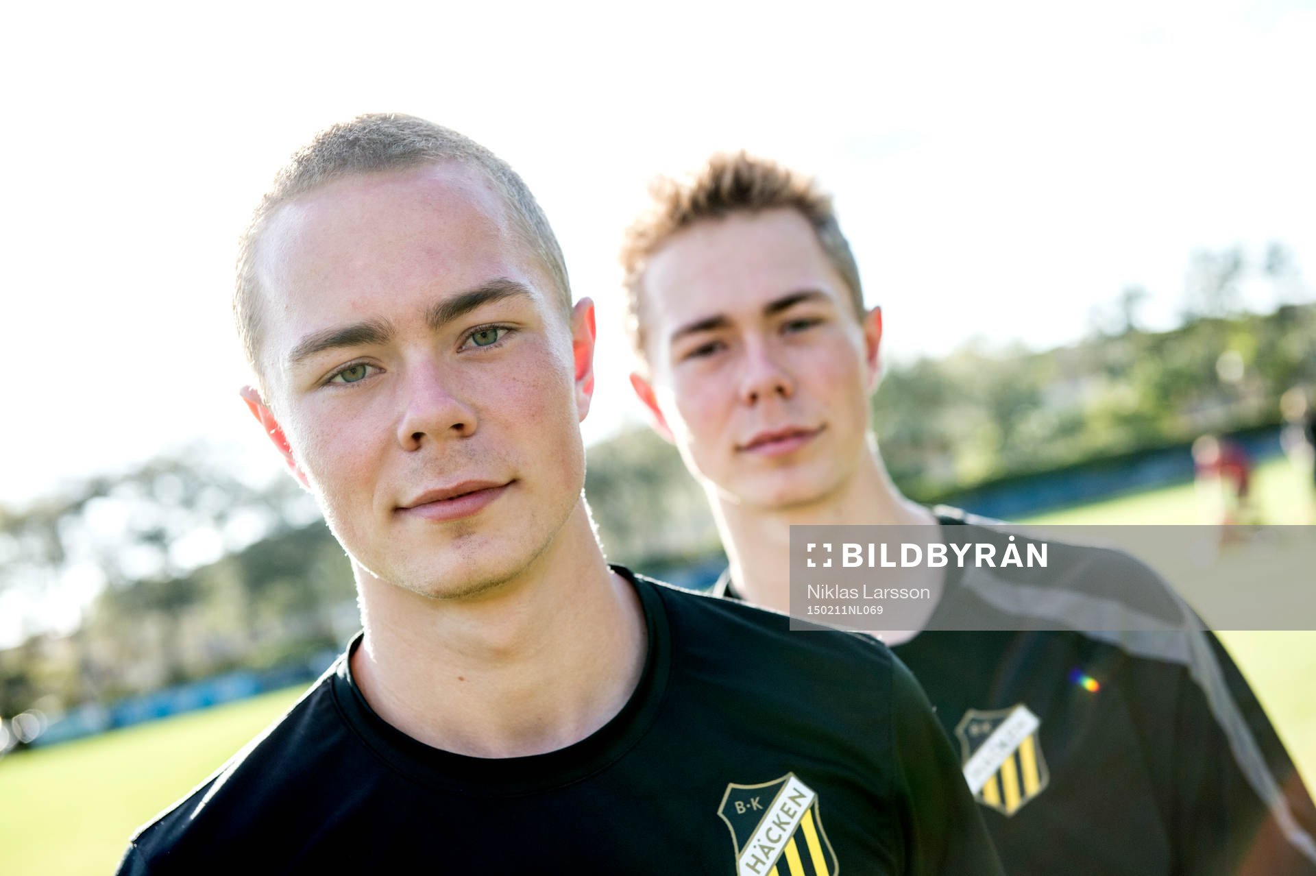 Häckens Adam Andersson och Joel Andersson