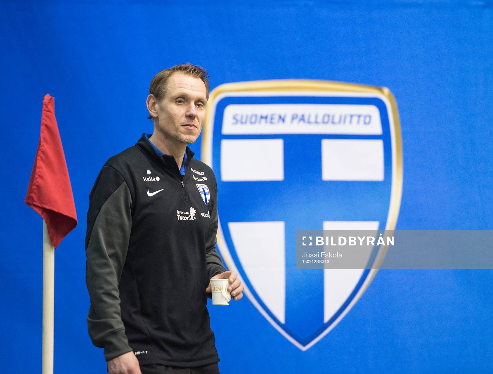 Finlands förbundskapten André Jeglertz