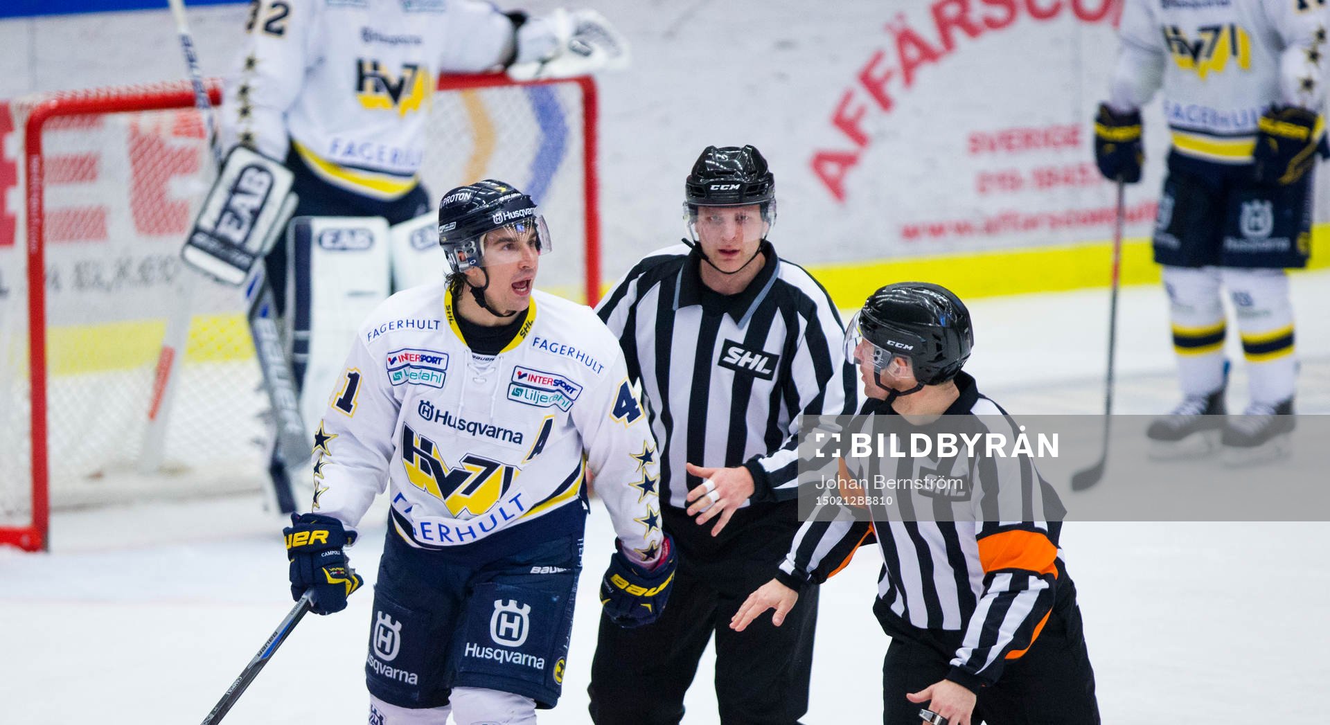 s Chris Campoli är arg och skriker