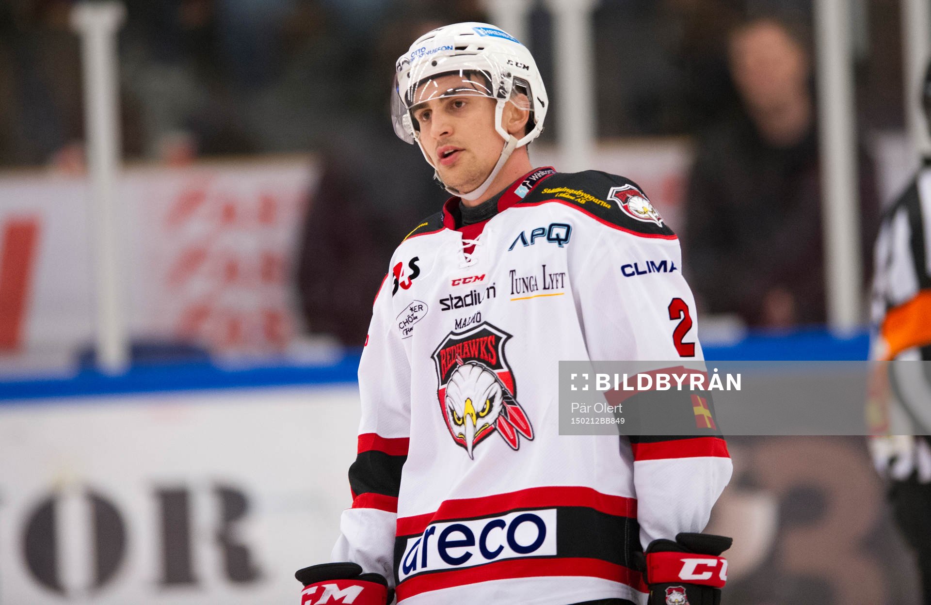 Malmö Redhawks Nils Andersson deppar