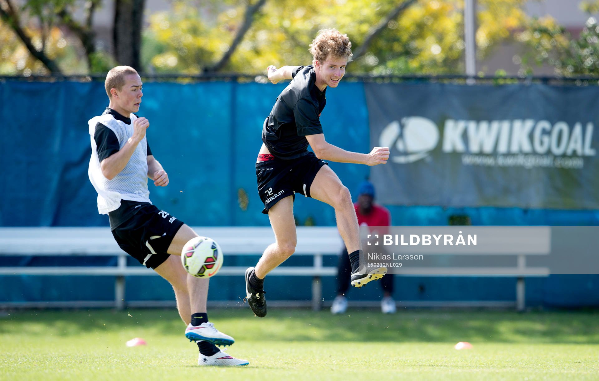Häckens Samuel Gustafson och Adam Andersson