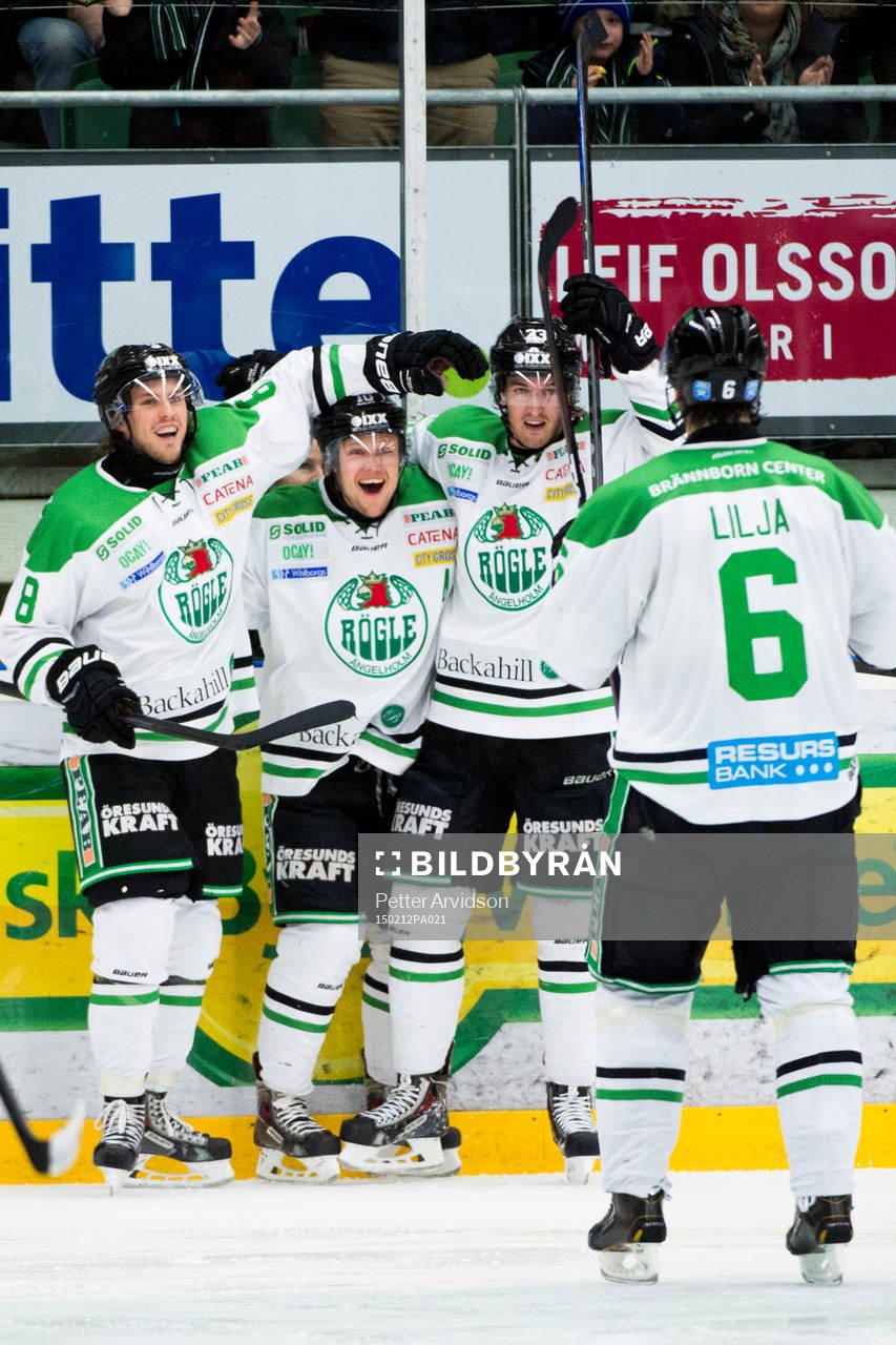 Rögles Sebastian Stålberg (tv) och Daniel Sylwander (th)