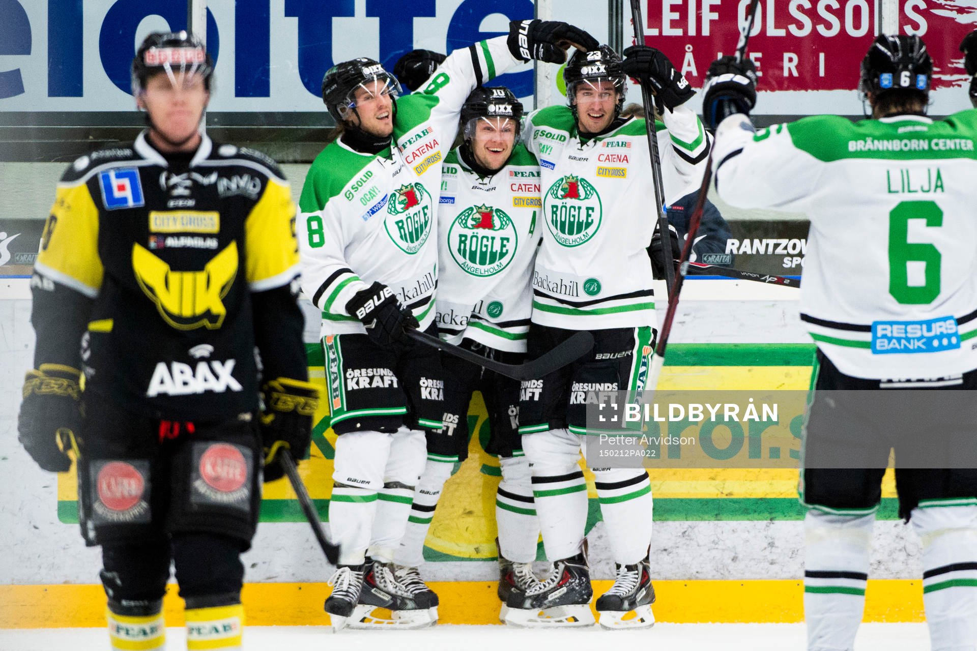 Rögles Sebastian Stålberg (tv) och Daniel Sylwander (th)