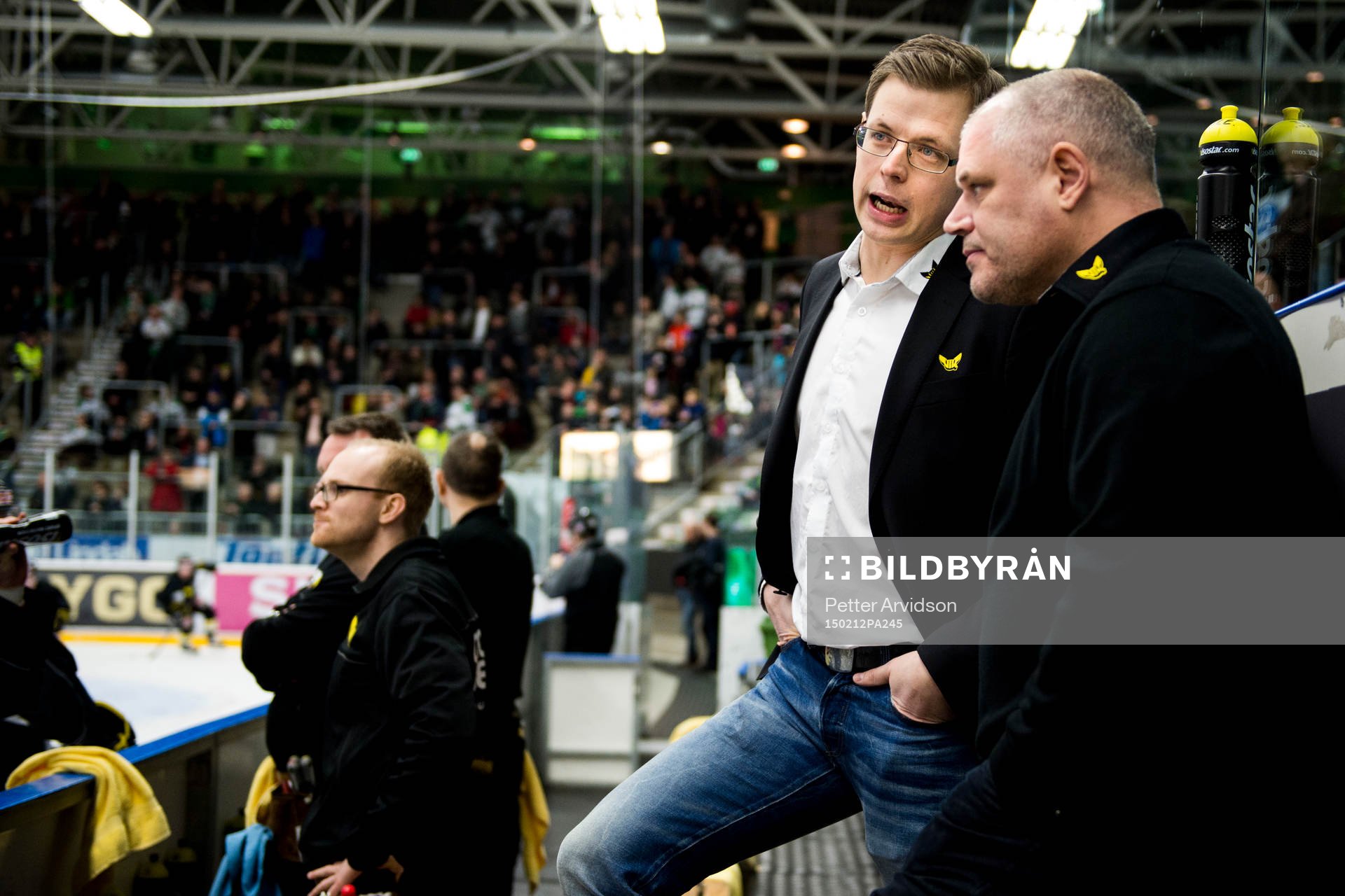 Västerås tränare Martin Filander och assisterande