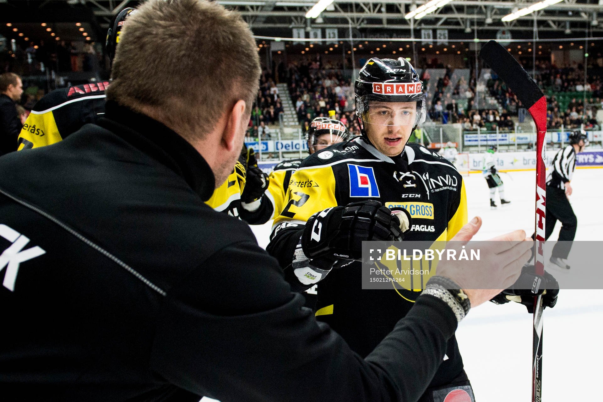 Västerås Robin Jacobsson jublar