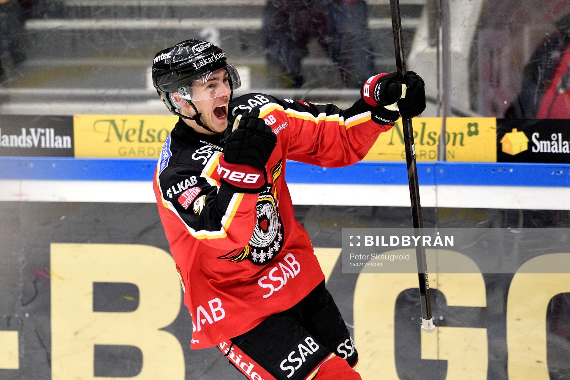 Luleås Johan Forsberg jublar