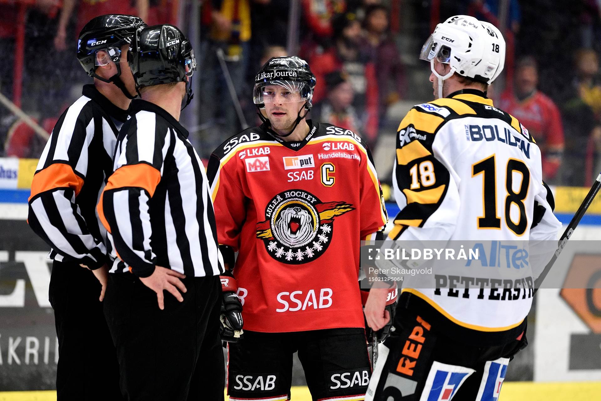 Luleås Chris Abbott och Skellefteås Pontus Pettersson