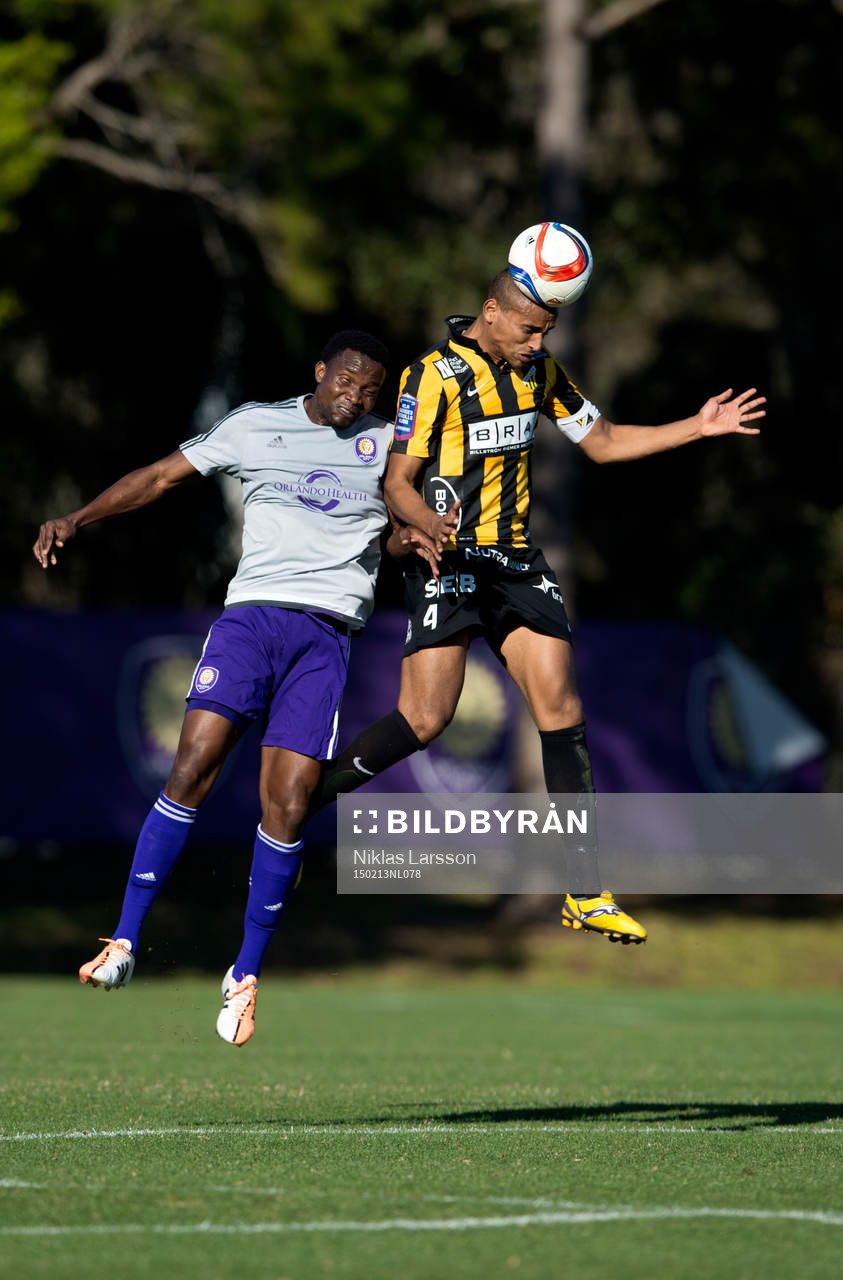Häckens Walid Atta och Orlandos Tommy Redding