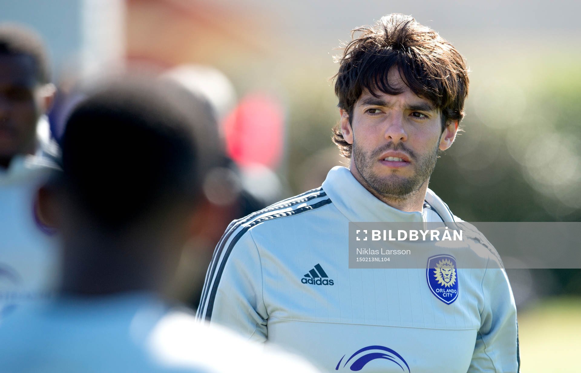 Orlandos Kaka under träningsmatchen mellan Orlando och Häcken den 13 februari 2015 i Orlando.