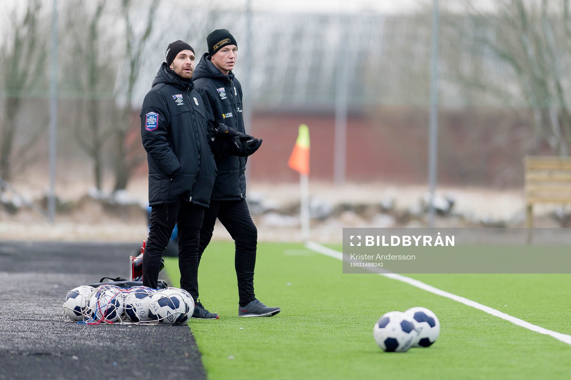 Varbergs ass tränare Igor Krulj och tränare Jörgen