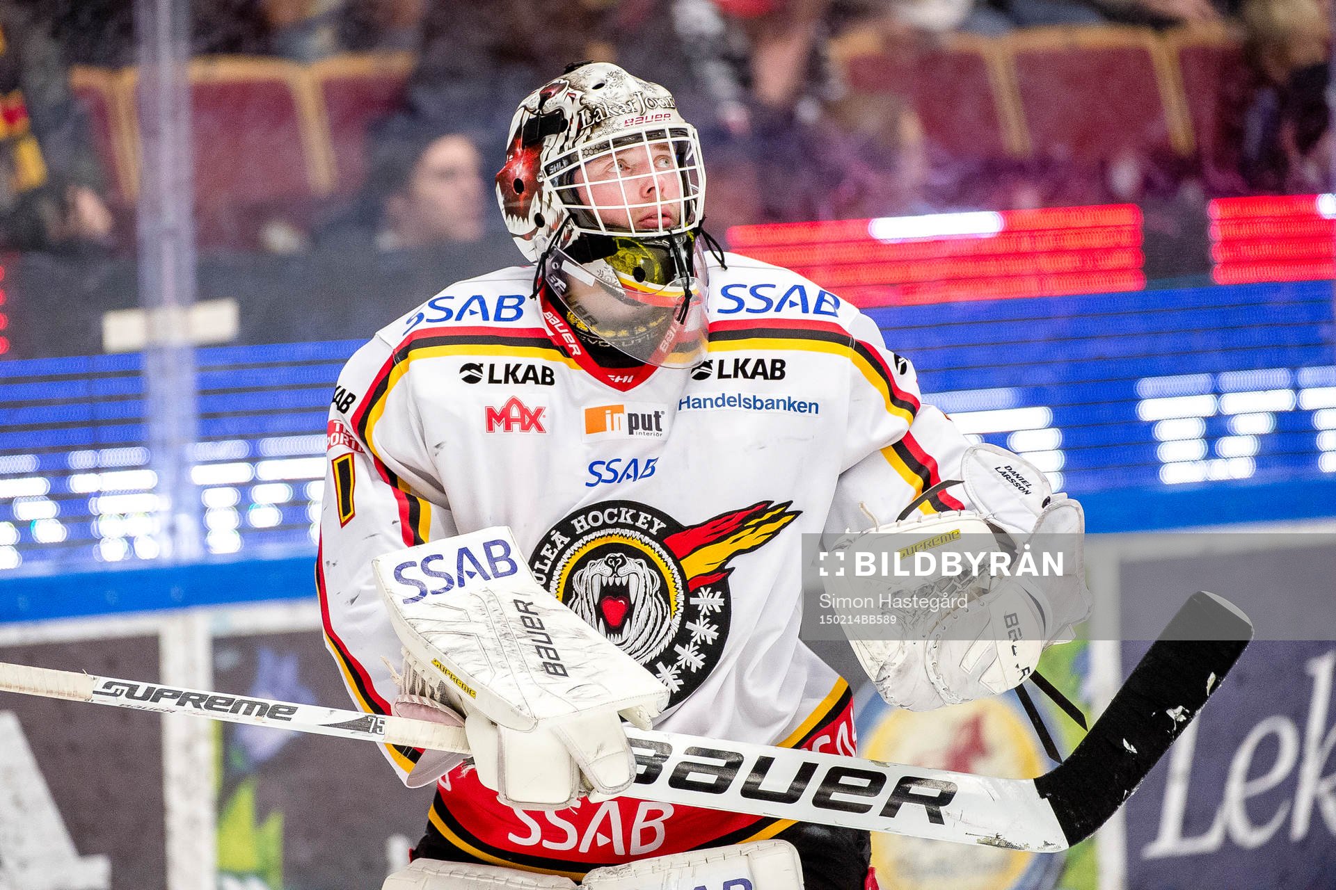 Luleås målvakt Daniel Larsson
