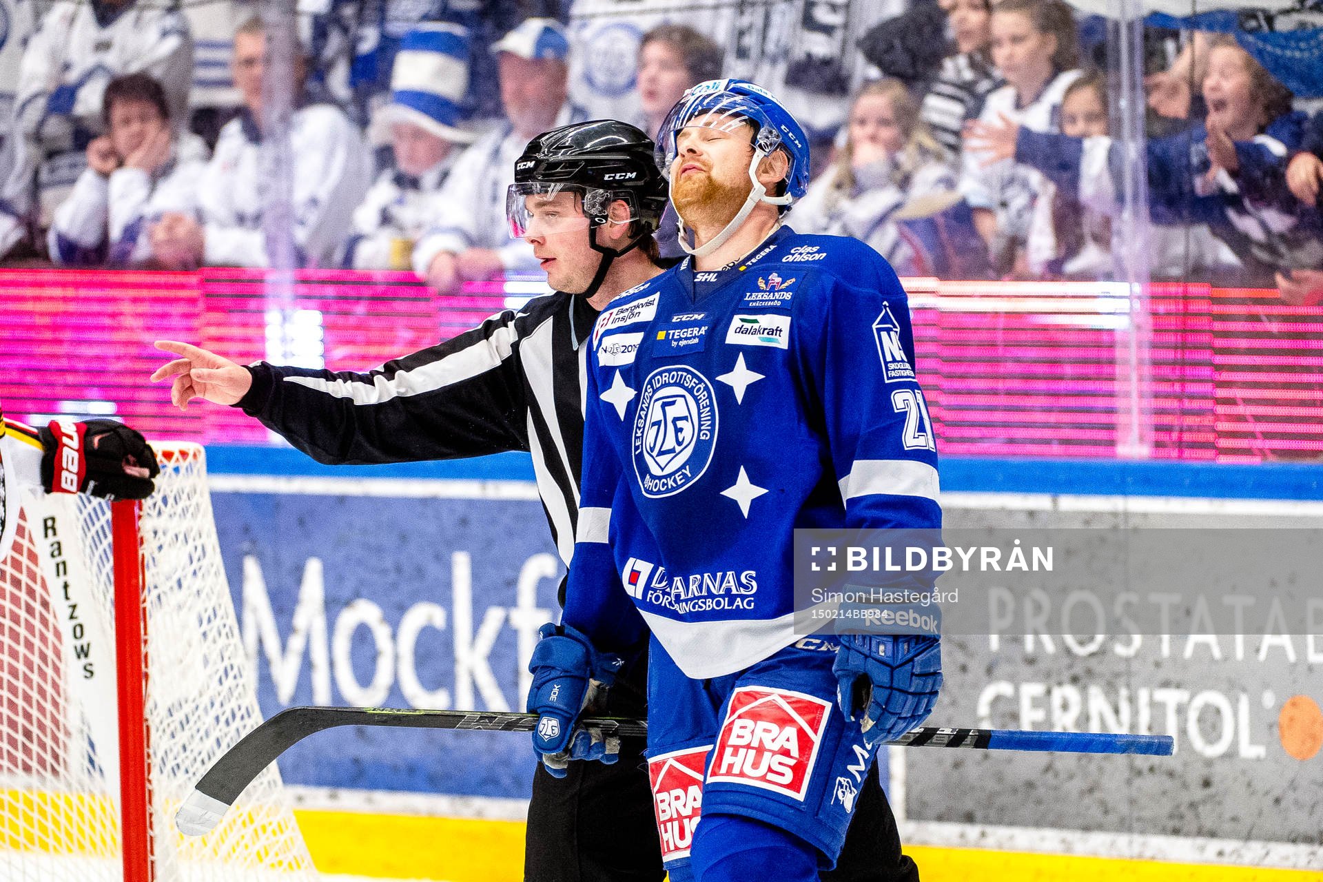 Leksands Mattias Ritola blir utvisad för att han slagit