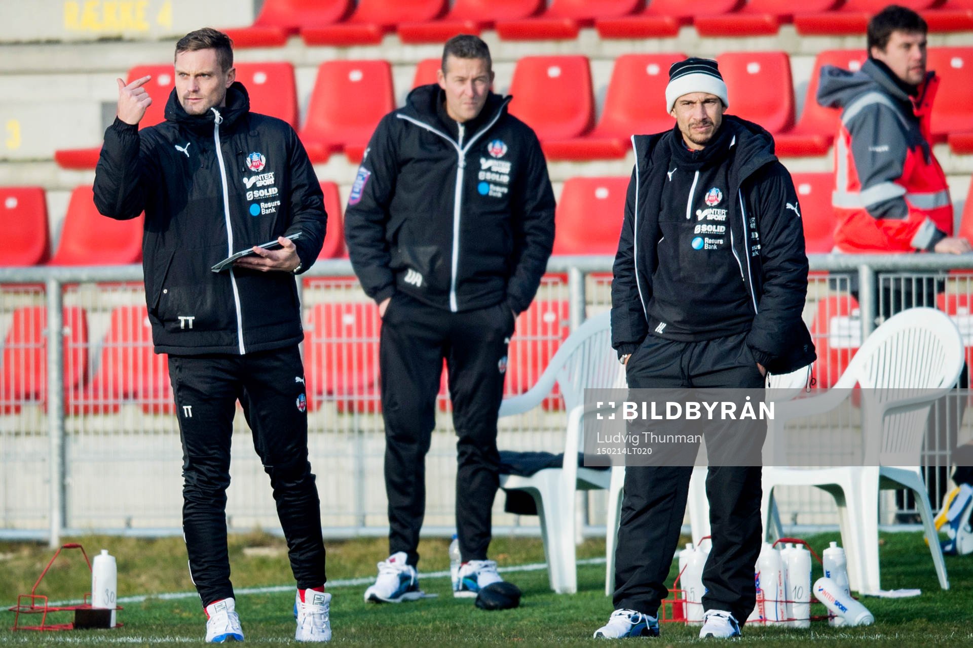 Helsingborgs assisterande tränare Tobias Tuvesson,