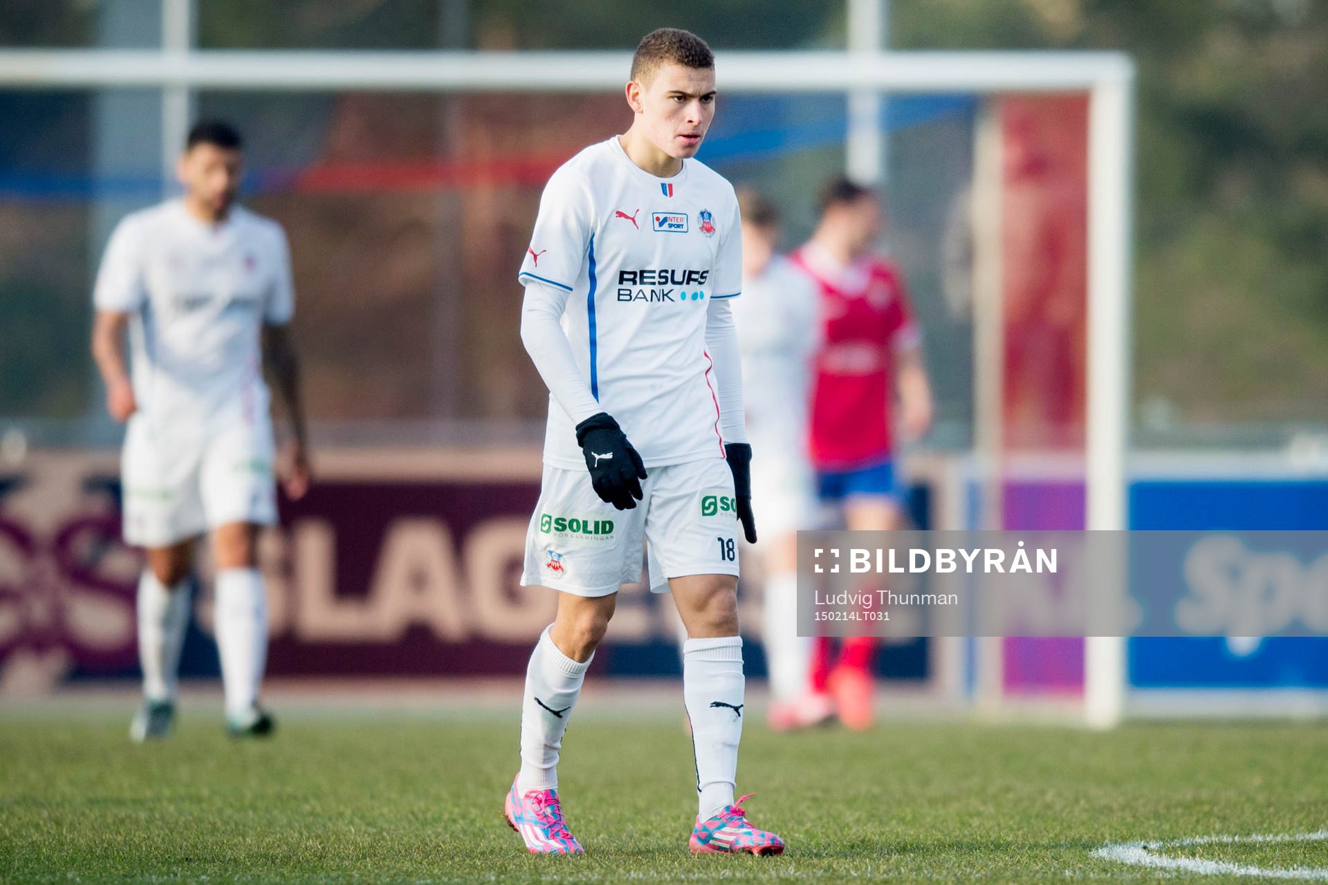 Helsingborgs Jordan Larsson deppar