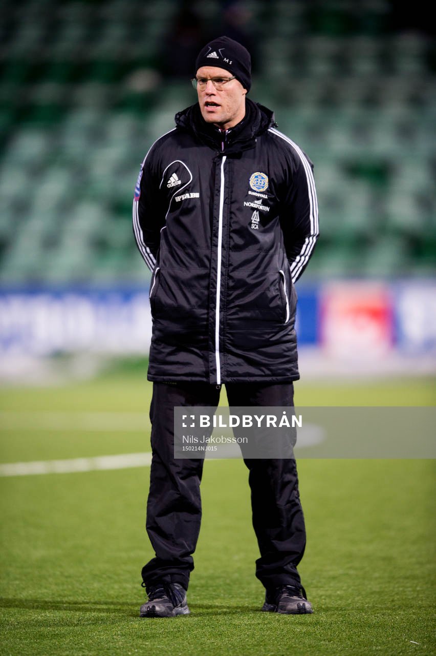 Sundsvalls tränare Joel Cedergren