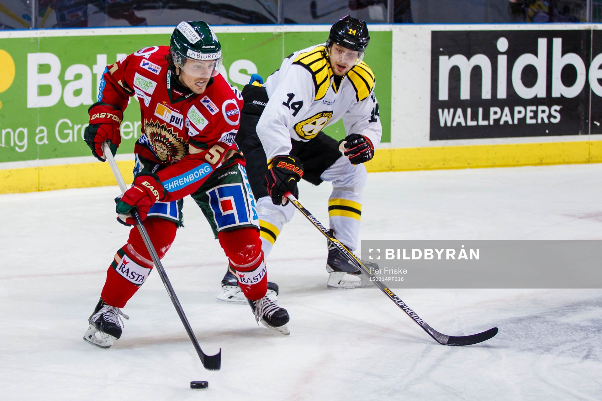 Frölundas Mats Rosseli Olsen och Brynäs David Westlund