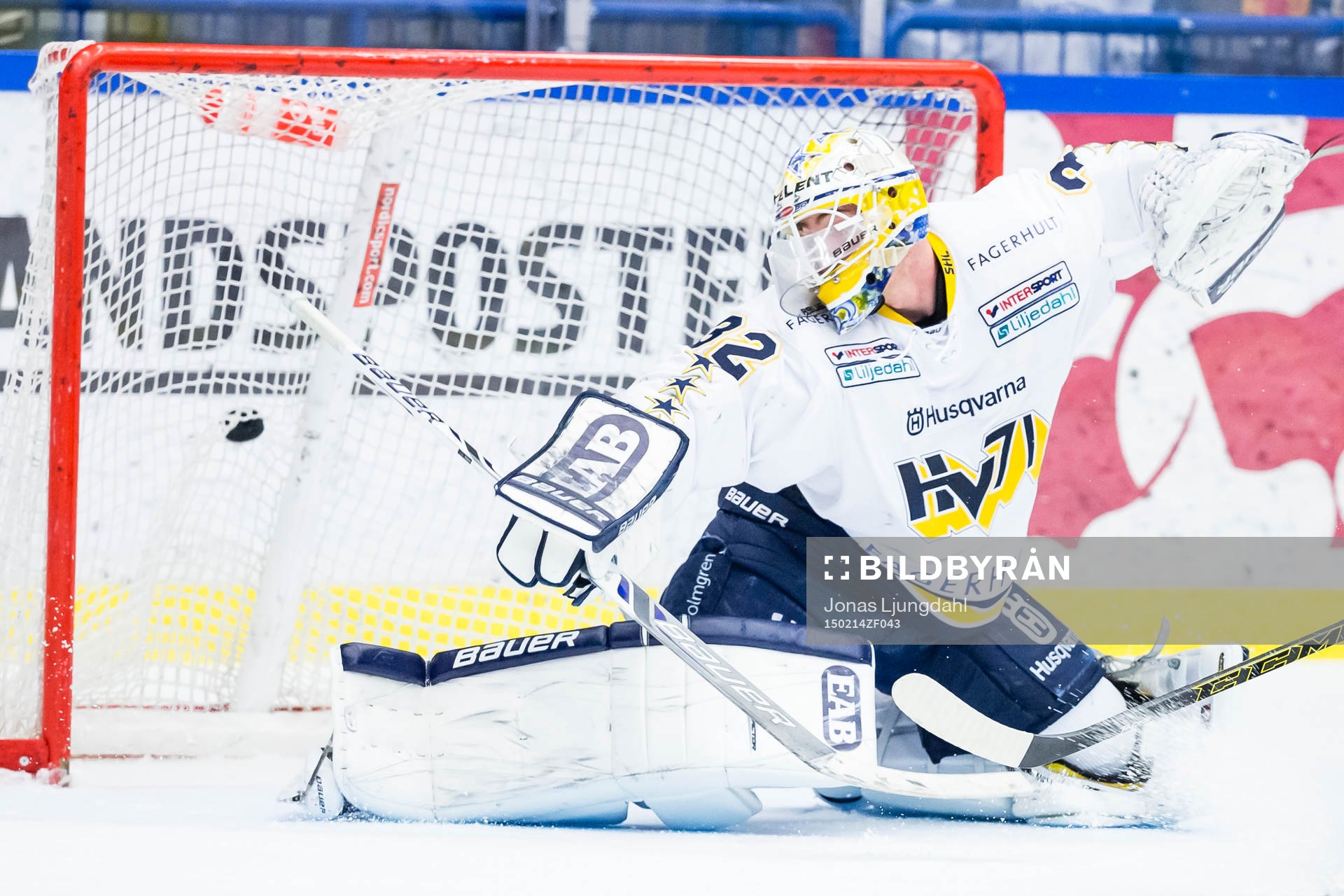 Växjös Liam Reddox gör 3-0 målet i box-play