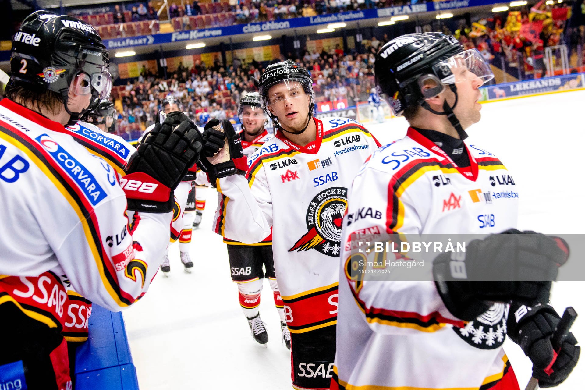Luleås Daniel Zaar jublar