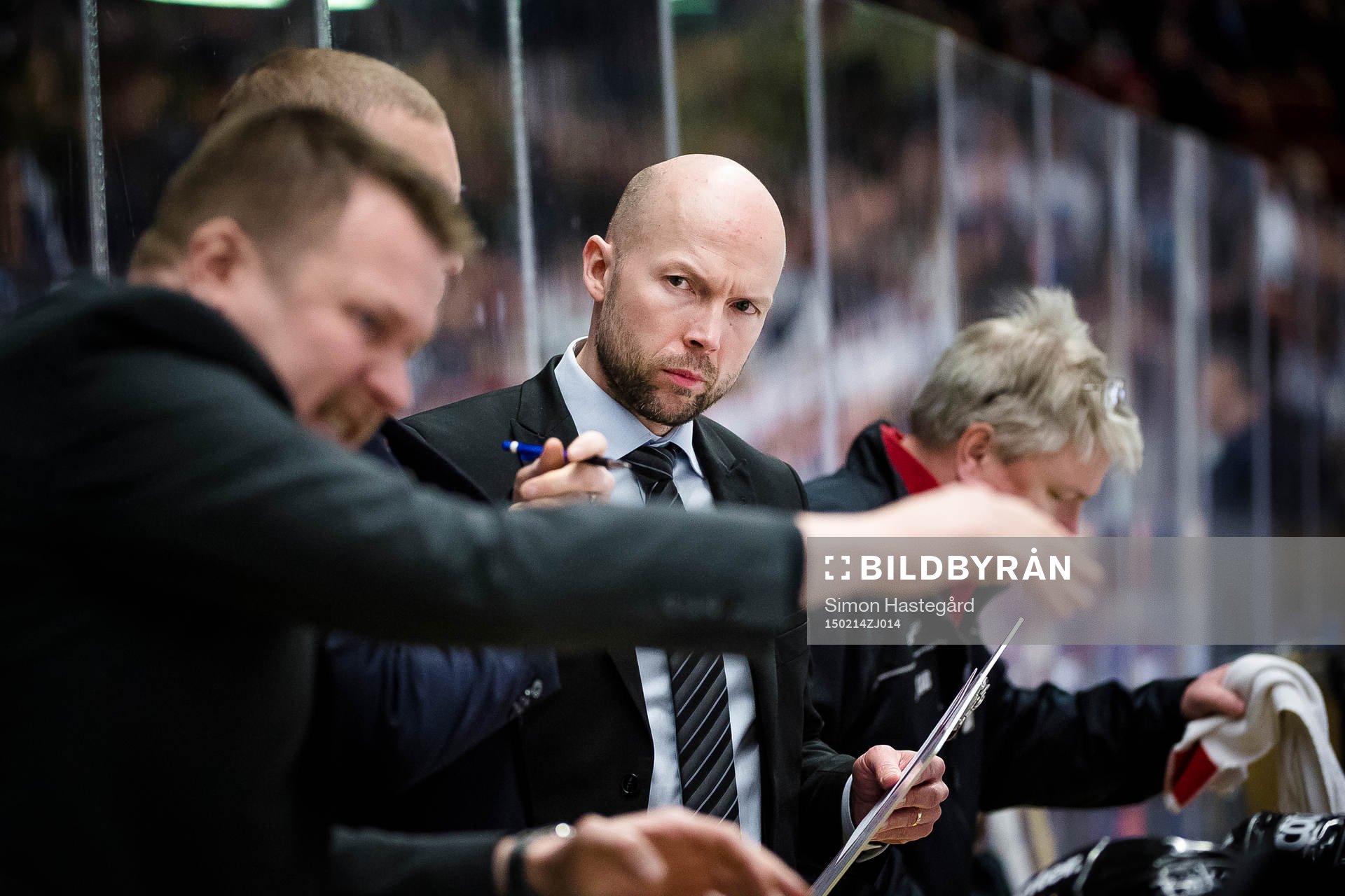 Luleås assisterande tränare Anders Burström