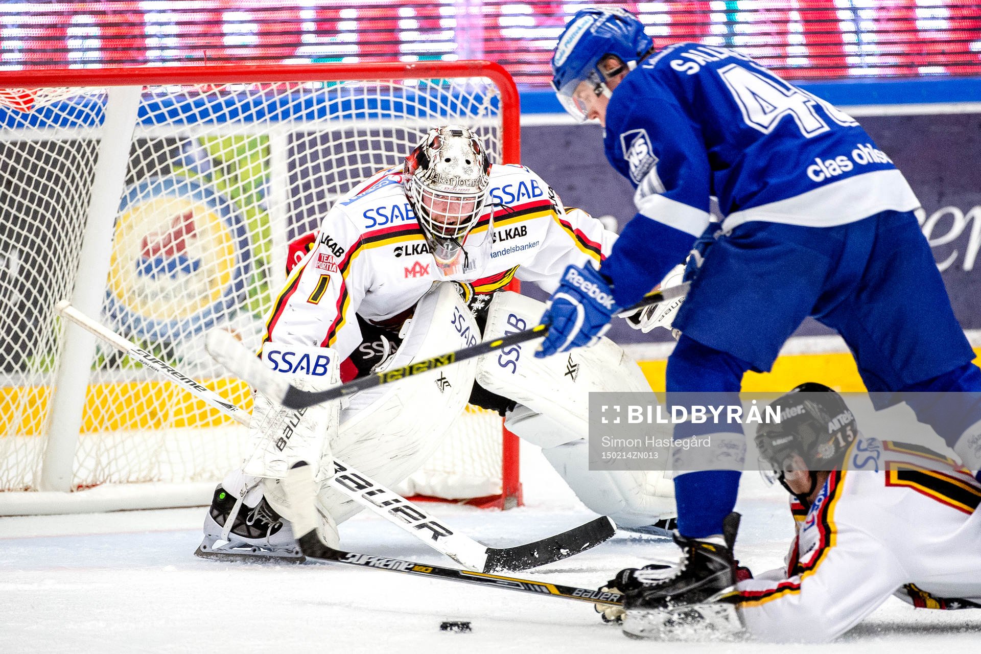 Luleås målvakt Daniel Larsson