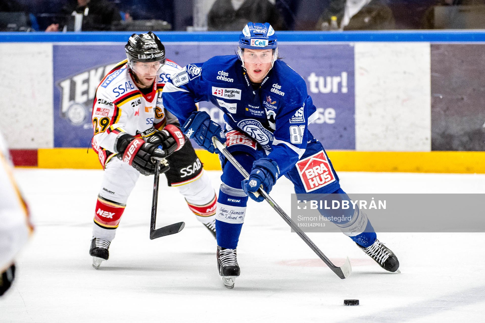 Luleås Chris Abbott och Leksands David Åslin