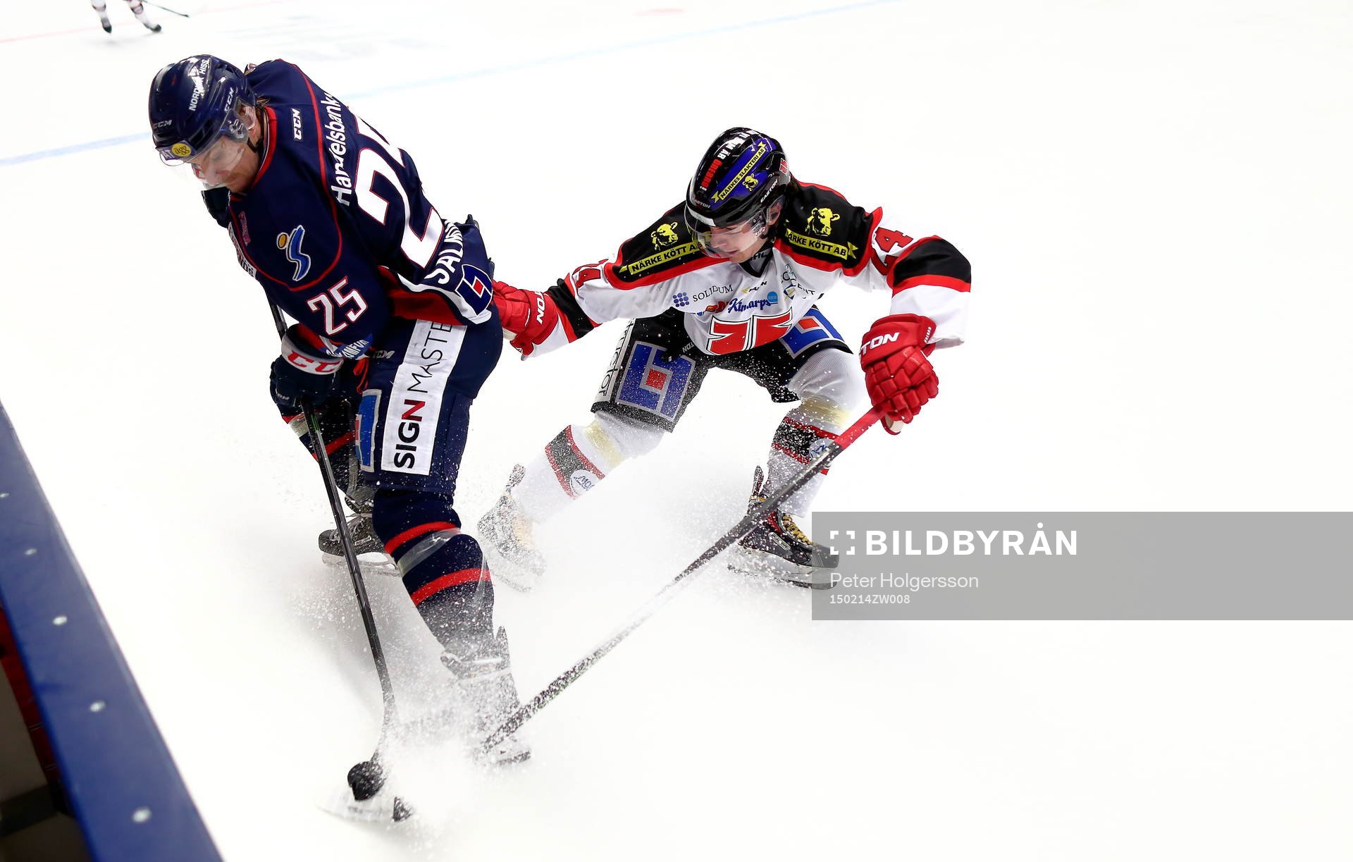 Linköpings Johannes Salmonsson och Örebroz Petr Zamorsky