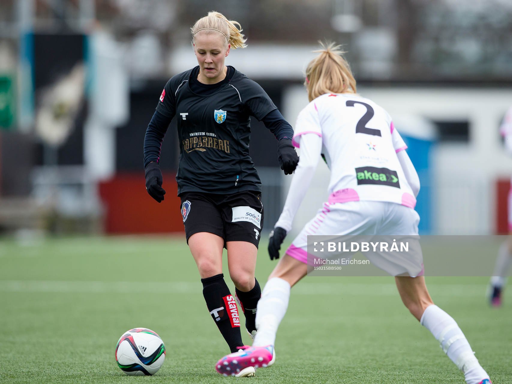 Göteborgs Adelina Engman mot Rosengårds Line Röddik