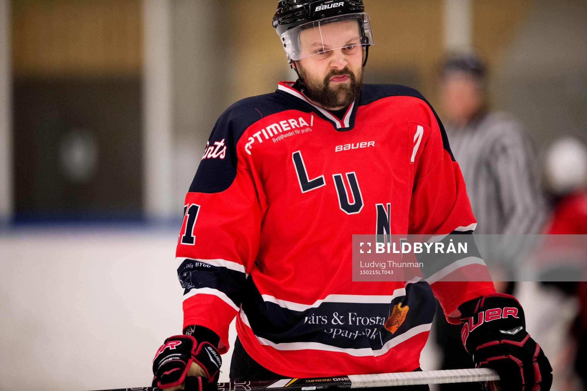 Lund Gigants Marcus Nilsson deppar