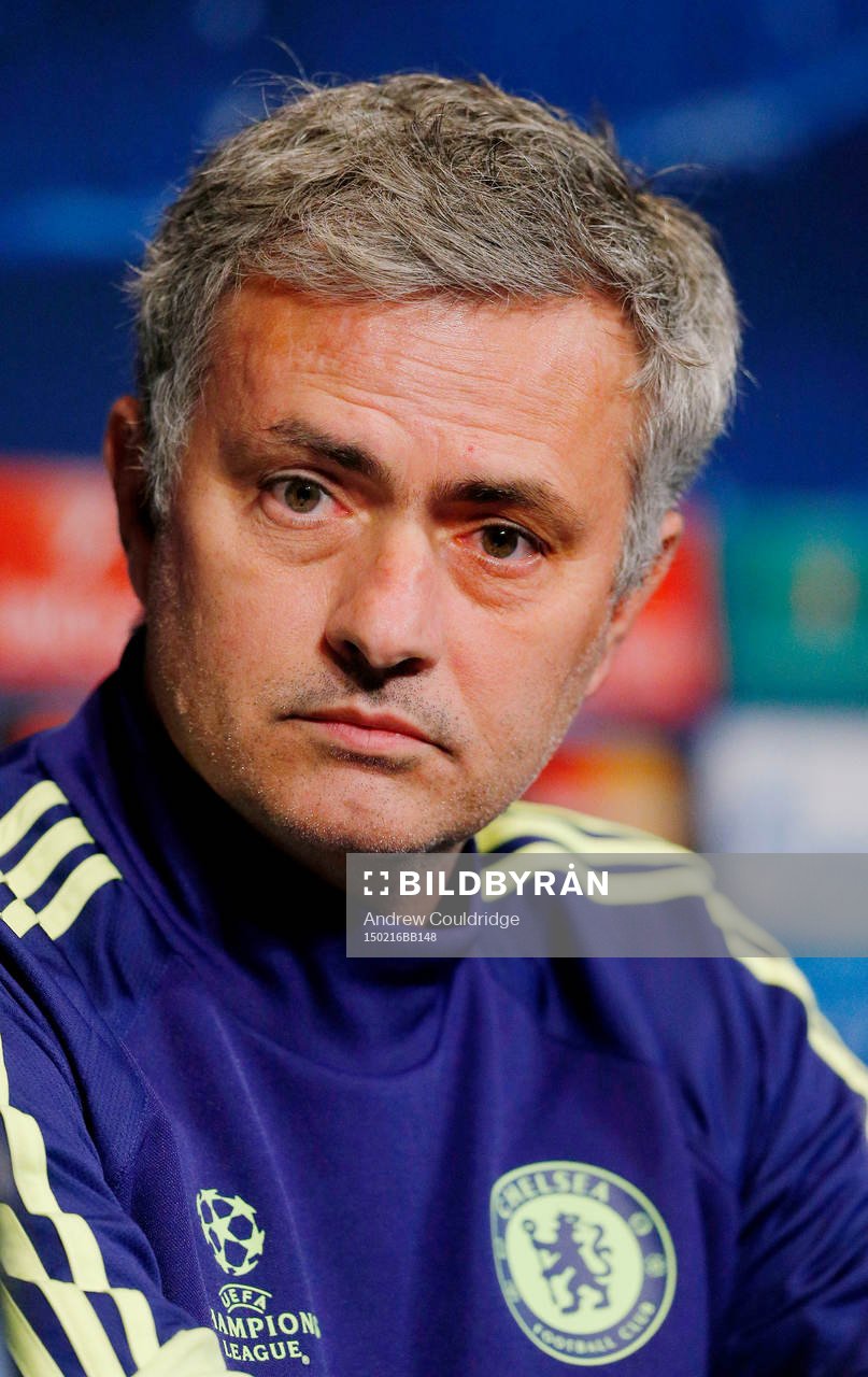  Football - Chelsea Press Conference - Parc des Princes, Paris, France - 16/2/15