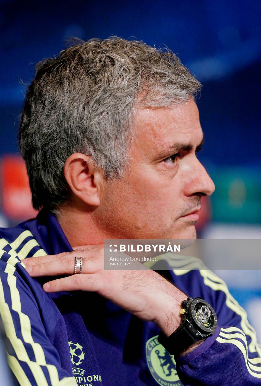  Football - Chelsea Press Conference - Parc des Princes, Paris, France - 16/2/15