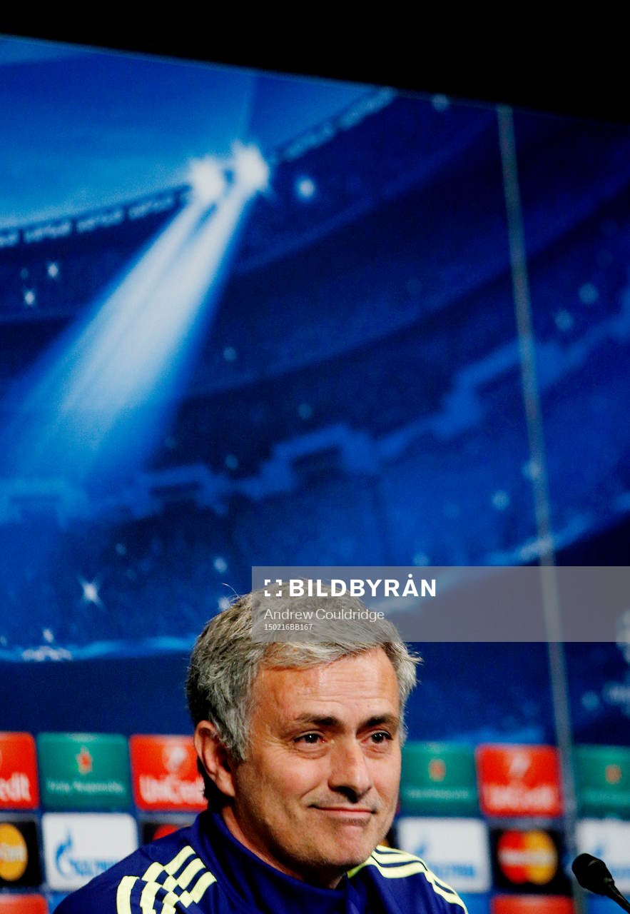  Football - Chelsea Press Conference - Parc des Princes, Paris, France - 16/2/15