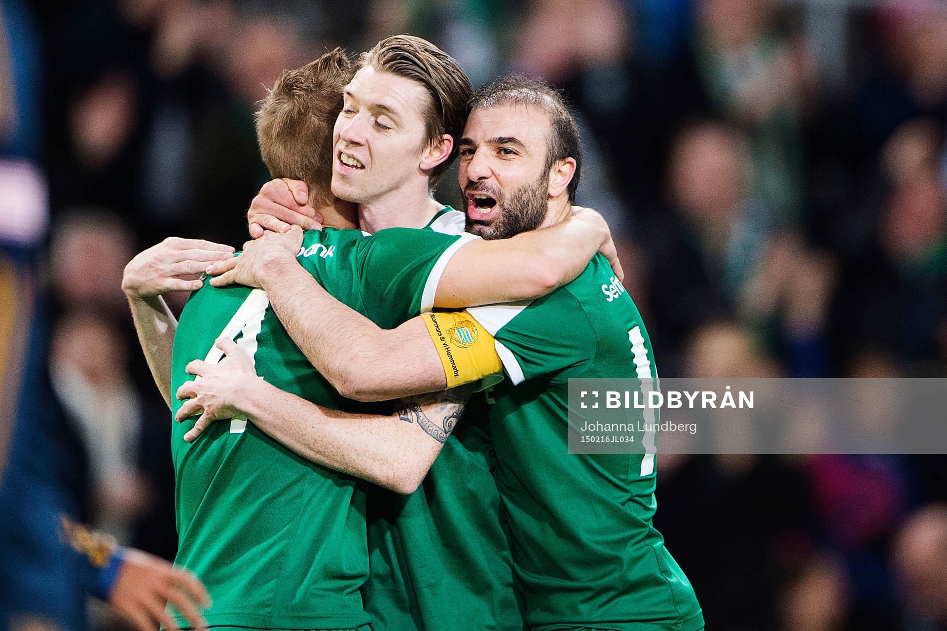 Hammarbys Kennedy Bakircioglu och Birkir Már Saevarsson